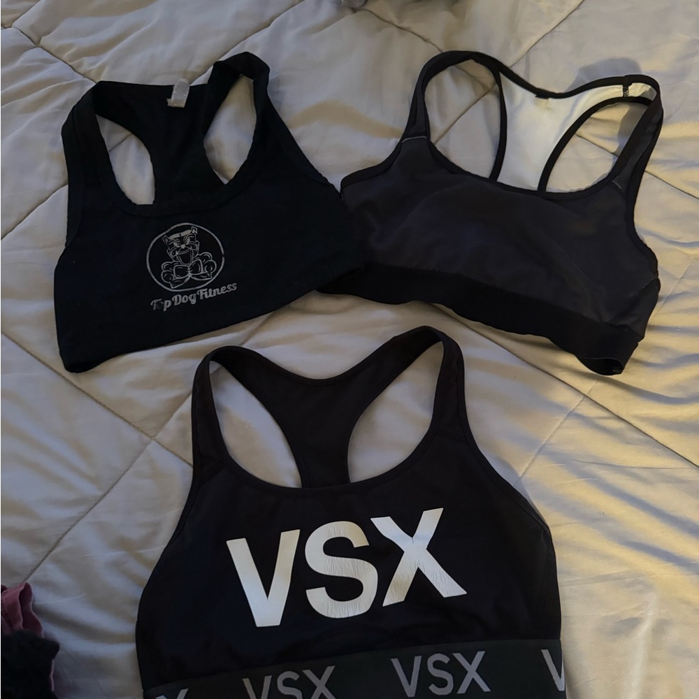 Black Sports Bra Bundle